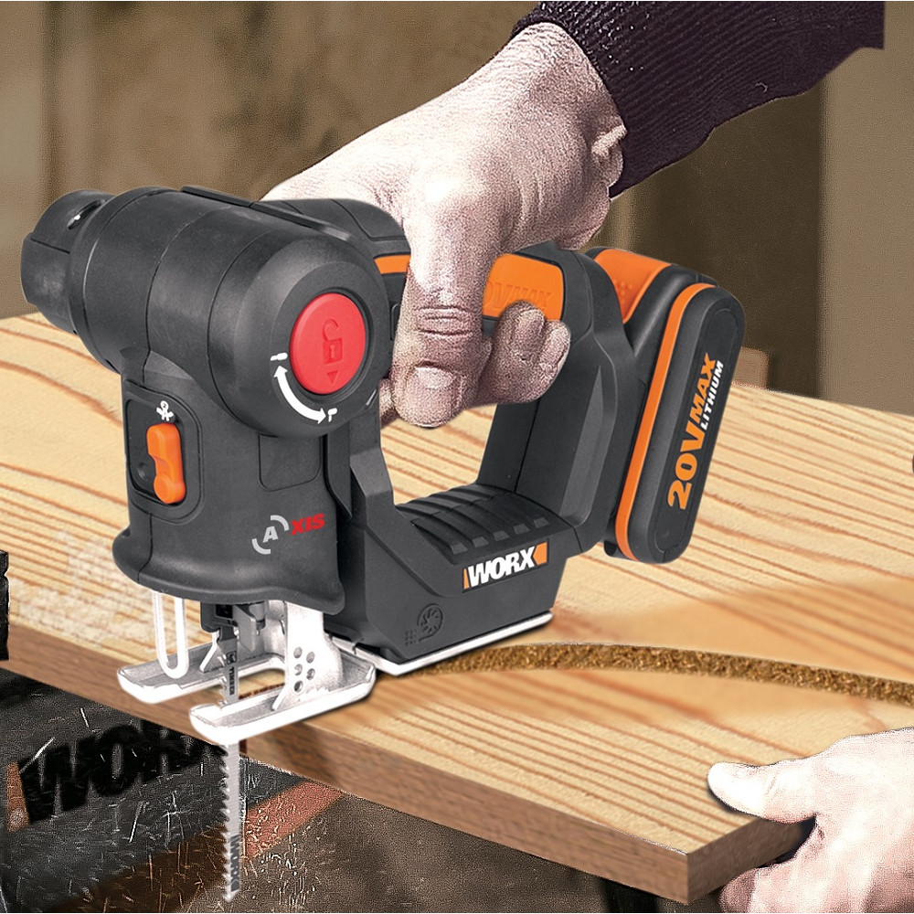 Лобзик аккумуляторный-сабельная пила WORX Axis WX550 — изображение 6