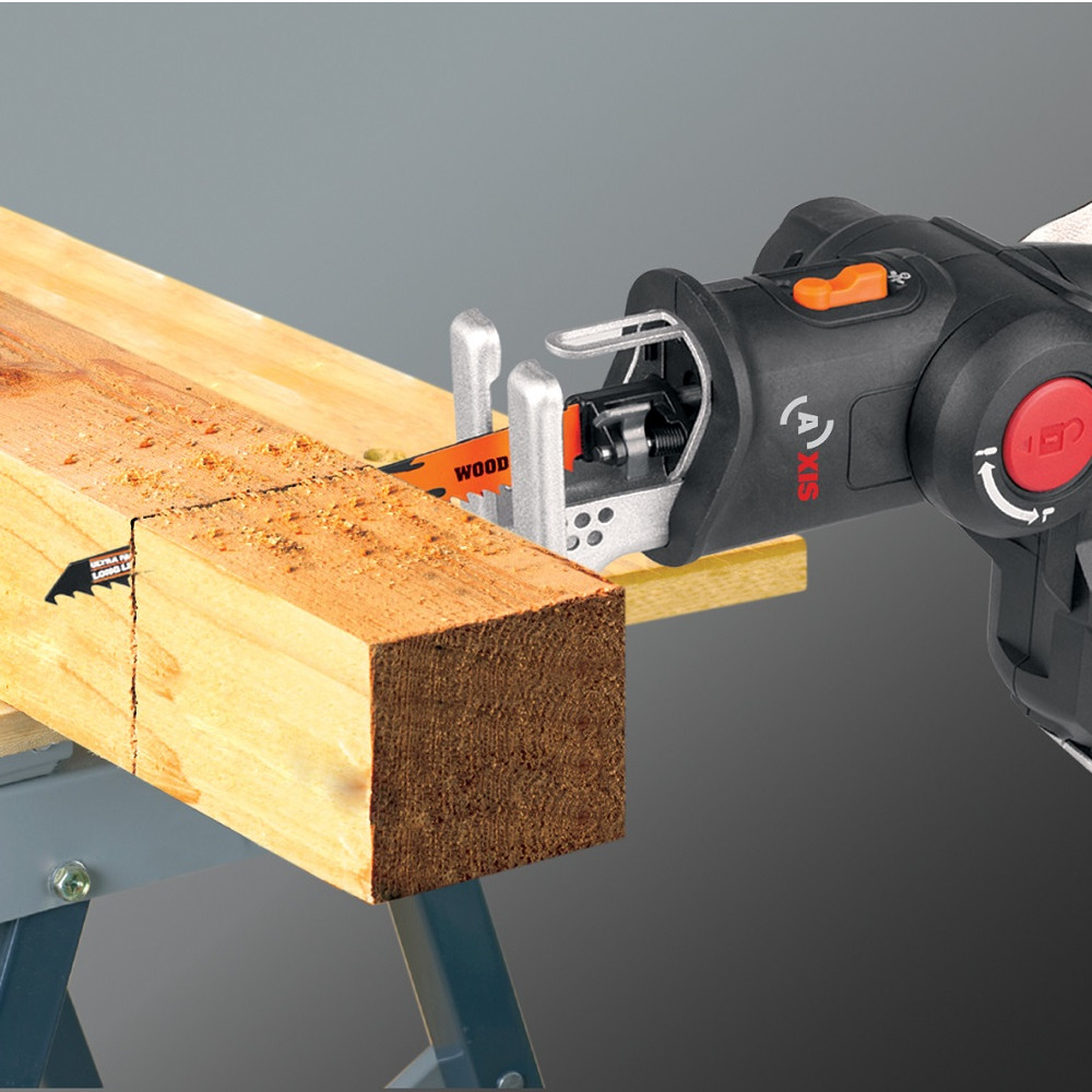 Лобзик аккумуляторный-сабельная пила WORX Axis WX550 — изображение 7