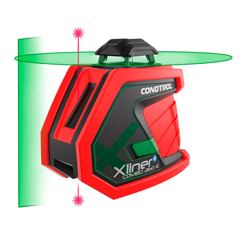 Лазерный уровень CONDTROL Xliner Combo 360G Kit 1-2-412 — изображение 2