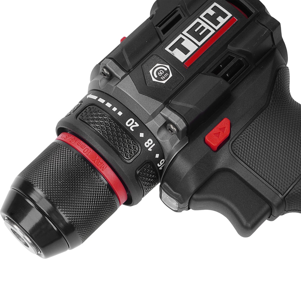 Дрель аккумуляторная 20V TEH TDBL320-2B — изображение 4