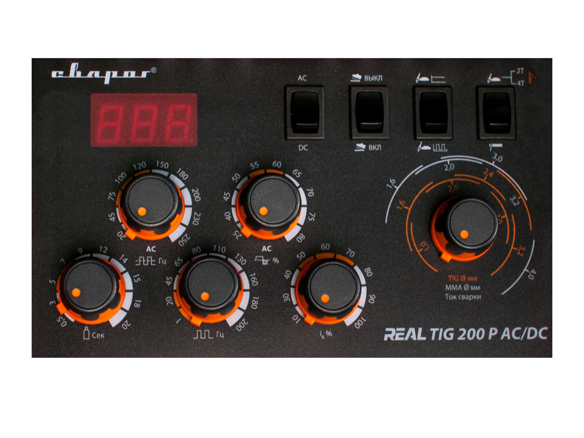 Сварочный аппарат Сварог TIG 200 P AC/DC "REAL" (E20101) — изображение 3