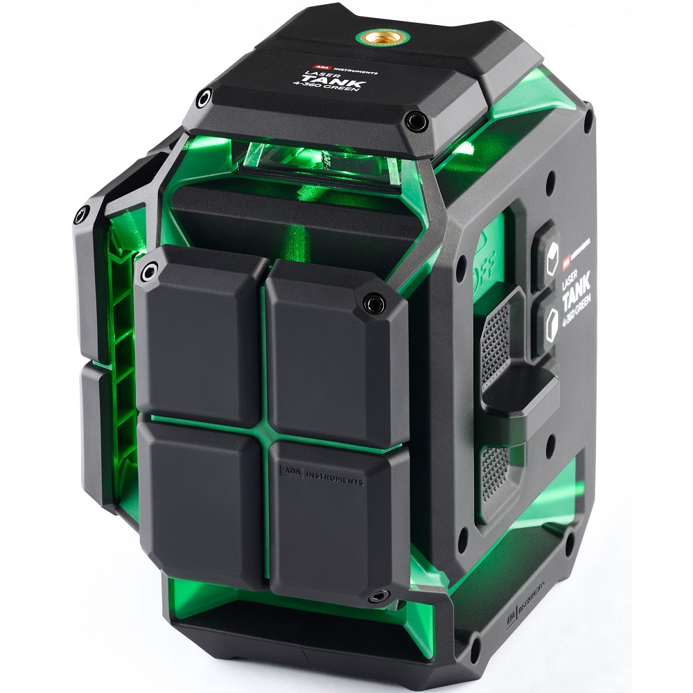Лазерный уровень ADA LaserTANK 4-360 GREEN Ultimate Edition А00632 — изображение 6