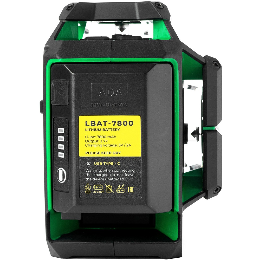 Лазерный уровень ADA LaserTANK 3-360 GREEN Basic Edition А00633 — изображение 4