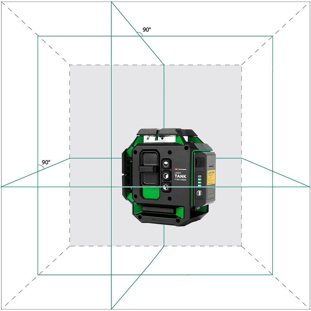 Лазерный уровень ADA LaserTANK 3-360 GREEN Basic Edition А00633 — изображение 15