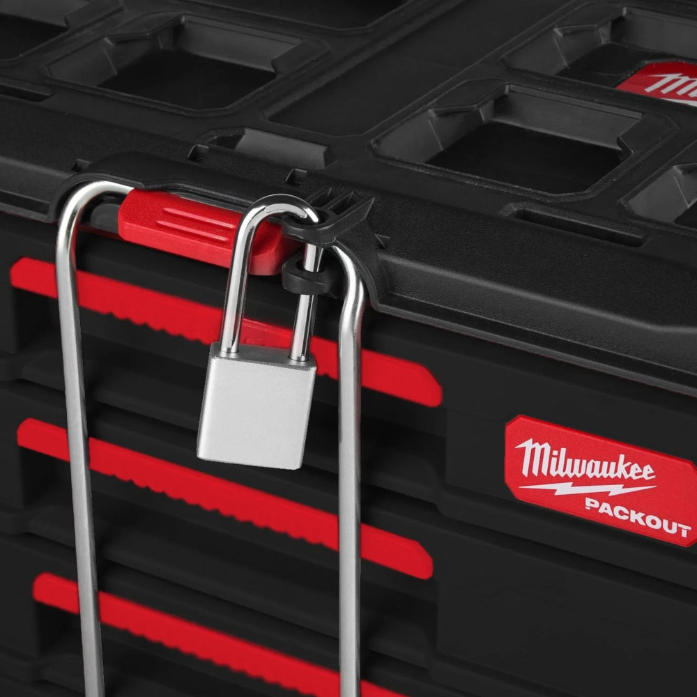 Ящик Milwaukee PACKOUT выдвижными отсеками — изображение 5