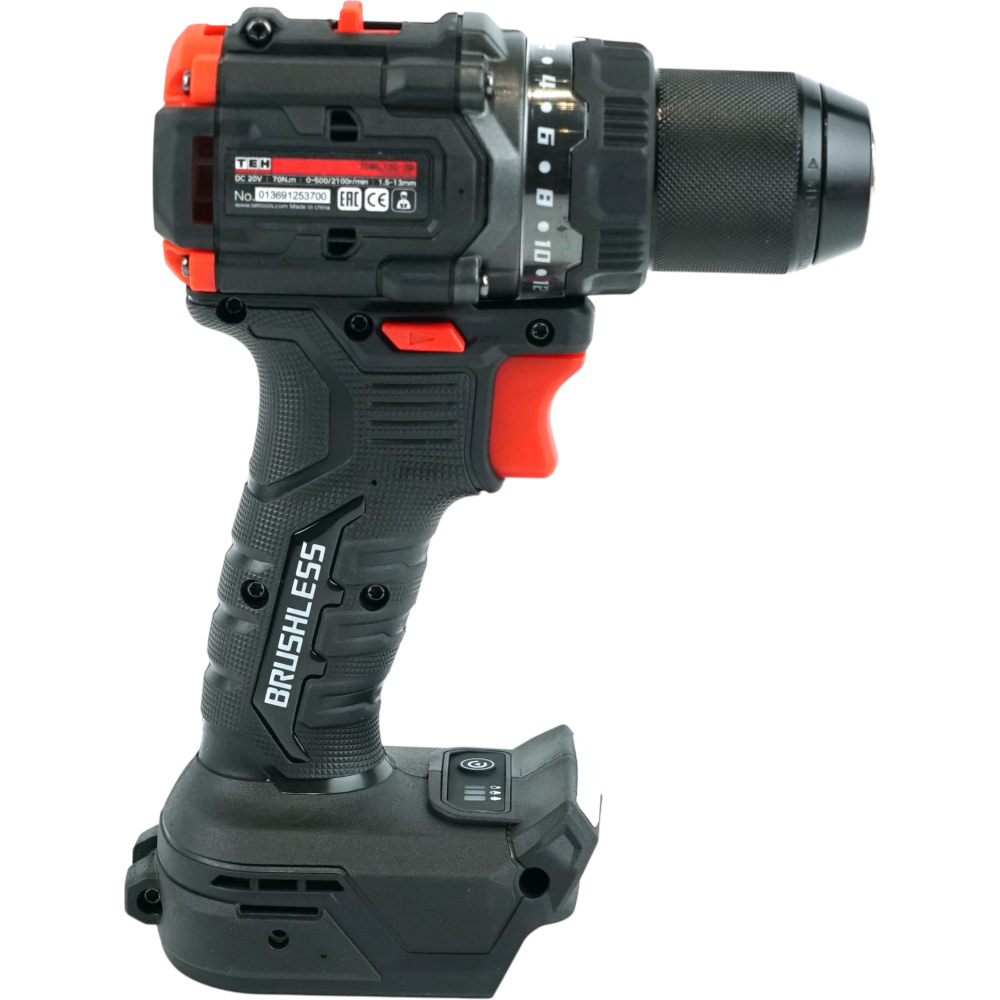 Дрель аккумуляторная 20V TEH TDBL720-2B — изображение 4