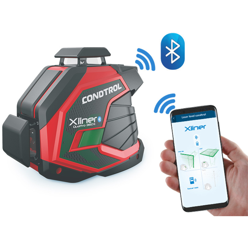 Лазерный уровень CONDTROL XLiner Quattro 360 G 7-2-105 — изображение 5