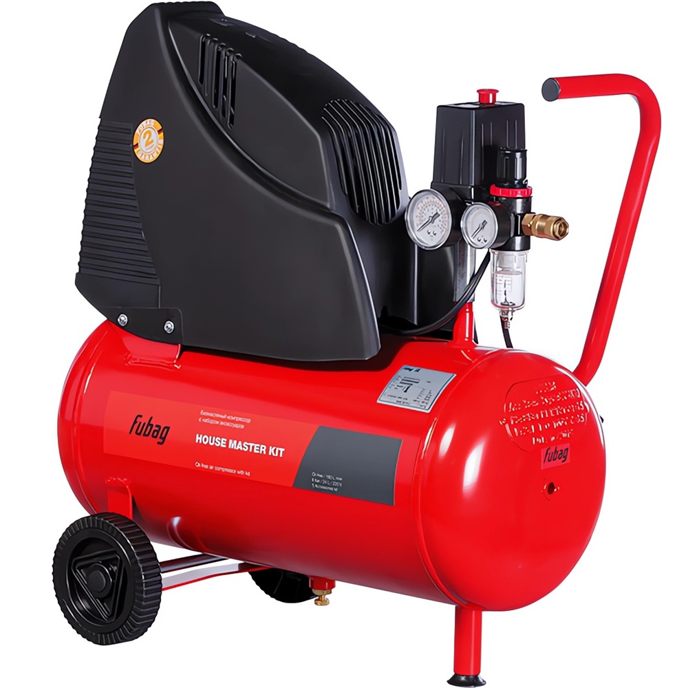 Компрессор Fubag House Master Kit + 5 (OL 195/24 + 5 предметов) — изображение 2