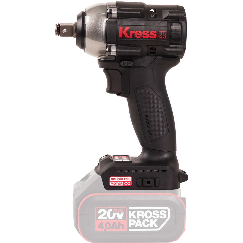 Гайковерт аккумуляторный KRESS KU272.9 20V без акк и з/у — изображение 2