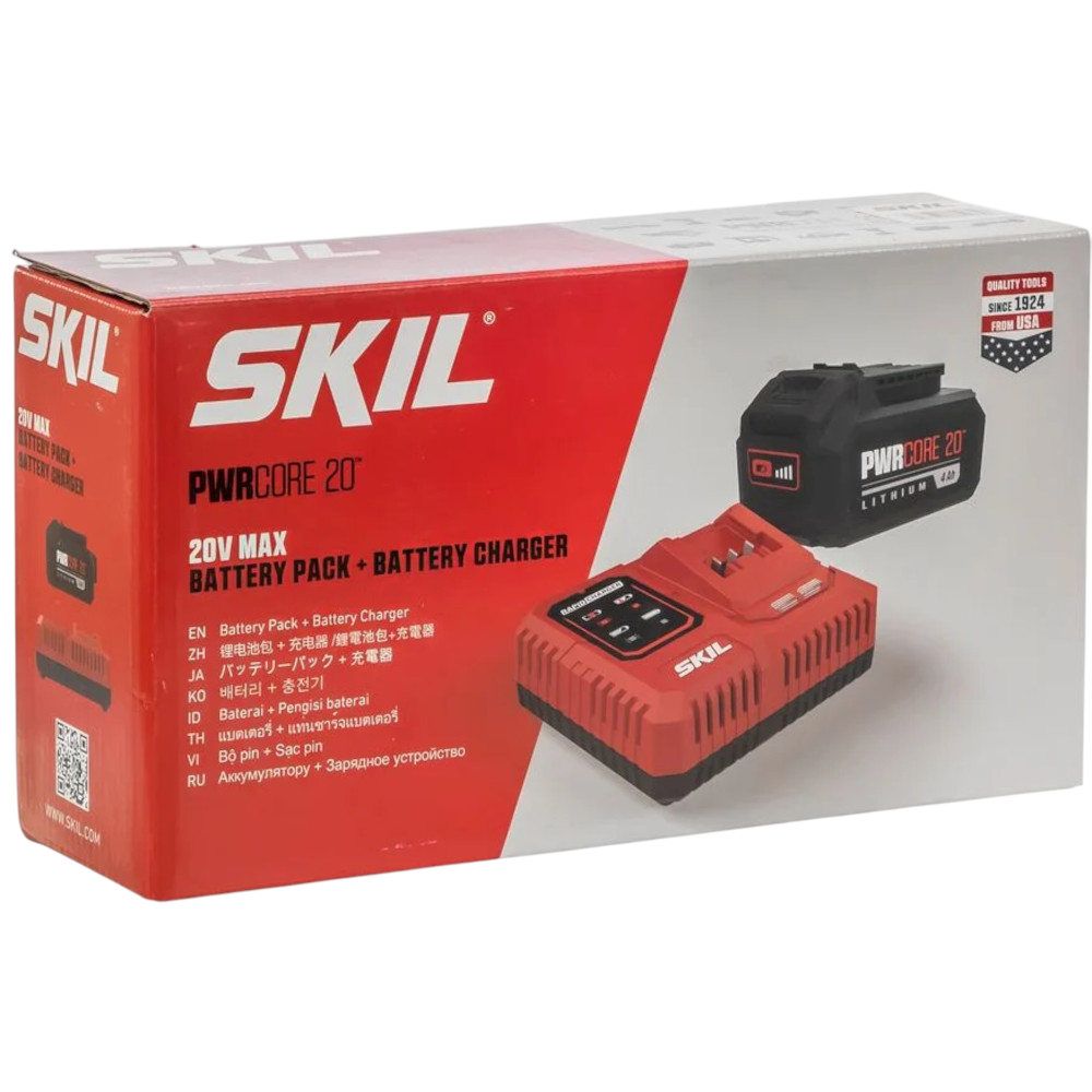 Набор SKIL Зарядное устройство QC5360 150W и Аккумуляторная батарея BY5196 4Ач — изображение 6