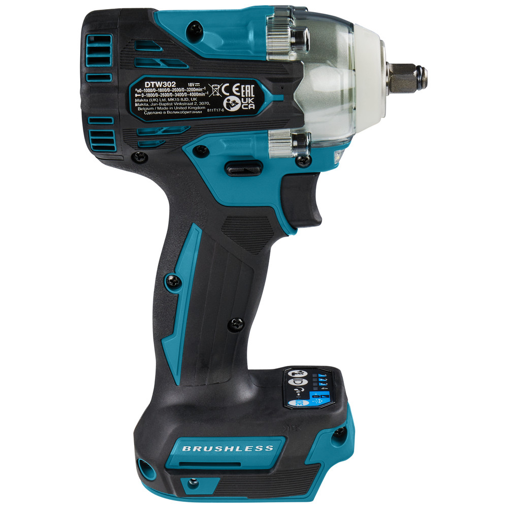 Гайковерт аккумуляторный Makita DTW 302 Z — изображение 3