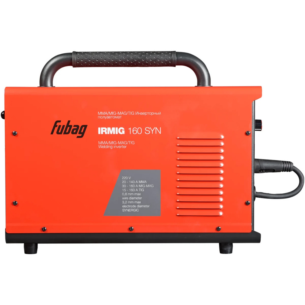 Сварочный аппарат Fubag IRMIG 160 SYN+ горелка FB 150_3 м (38440) — изображение 4