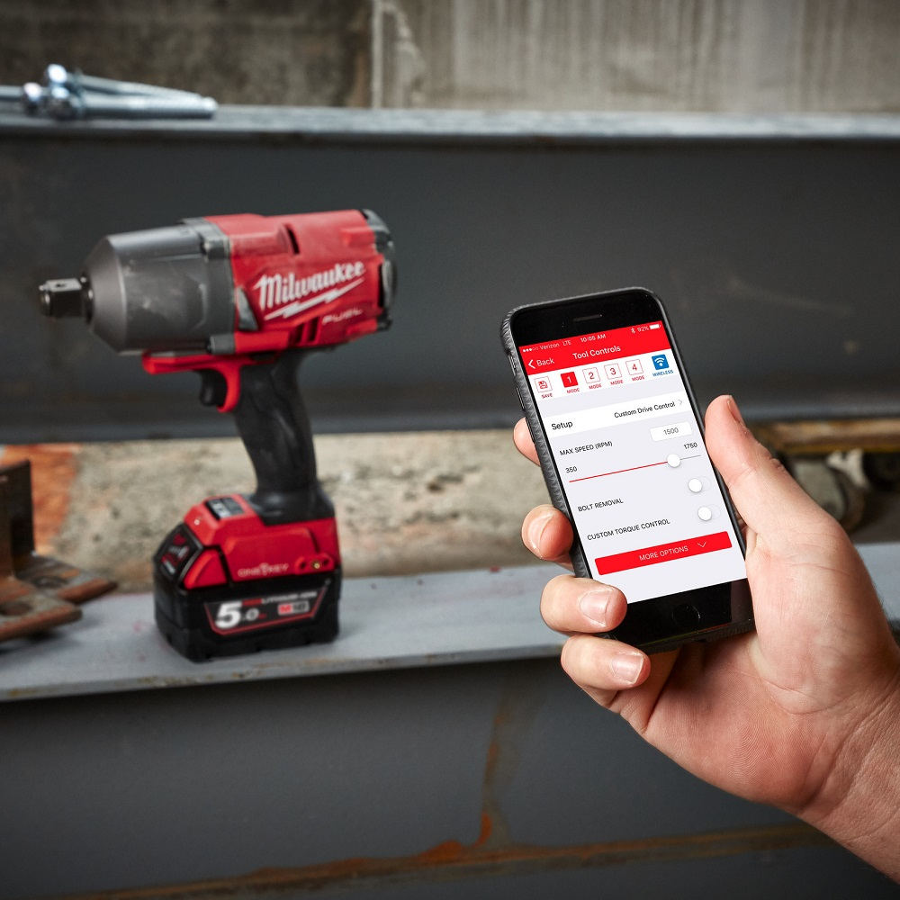 Гайковерт Milwaukee M18 ONEFHIWF34-0X FUEL ONE-KEY аккумуляторный — изображение 3